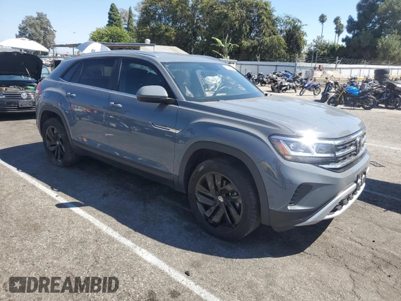 2023 Volkswagen Atlas SE with VIN 1V2WC2CA3PC226946, listed as a Copart auction lot 70226934 with 11,529 mi miles and Salvage title. Bid and sale history available at DreamBid. Image 4.