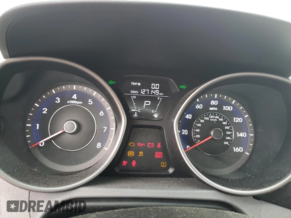 2013 Hyundai Elantra GLS с VIN 5NPDH4AE8DH412462, выставлен на аукционе Copart как лот 58086655 с пробегом 127 149 миль миль и Списание • Salvage title. История ставок и продаж доступна на DreamBid. Изображение 9.