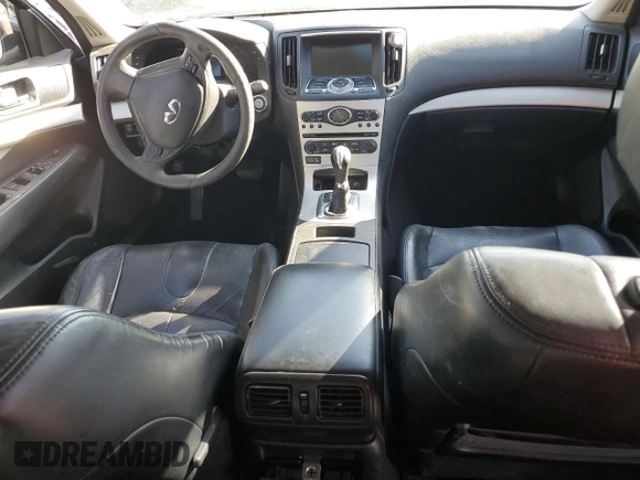 2007 Infiniti G35 Journey with VIN JNKBV61E57M709757, listed as a Copart auction lot 73762714 with Not Provided miles and Salvage Title. Bid and sale history available at DreamBid. Image 8.