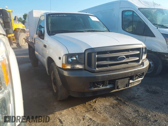 2002 Ford F-250 XL with VIN 1FTNF20L02EC27835, listed as a IAAI auction lot 42239136 with 171,842 mi miles and . Bid and sale history available at DreamBid. Image 1.