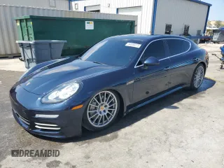 2014 Porsche Panamera 4S Executive with VIN WP0BB2A76EL064169, listed as a Copart auction lot 54538275 with 54,235 mi miles and Salvage Title. Bid and sale history available at DreamBid. Image 1.
