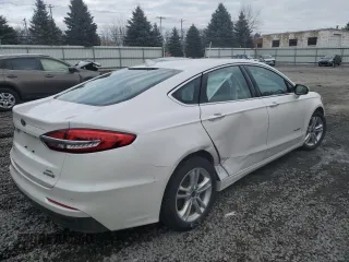 2019 Ford Fusion Hybrid SEL with VIN 3FA6P0MU2KR279477, listed as a Copart auction lot 40099893 with 0 mi miles. Bid and sale history available at carsss.com. Image 3.