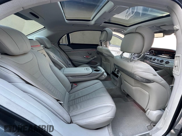 2017 Mercedes-Benz S 550 with VIN WDDUG8FBXHA341129, listed as a Copart auction lot 44324725 with 64,190 mi miles and Clean Title. Bid and sale history available at carsss.com. Image 6.