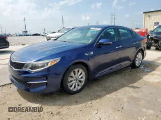 2017 Kia Optima LX z VIN 5XXGT4L39HG156051, wystawiony jako Copart lot #54738165 z przebiegiem 45 774 mil mil oraz Czysty tytuł • Clean title. Historia ofert i sprzedaży dostępna na DreamBid. Obrazek 1.