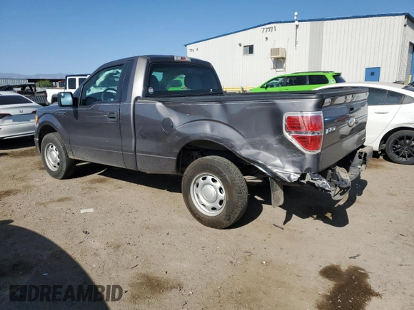 2012 Ford F-150 XL with VIN 1FTMF1CM2CKD06145, listed as a Copart auction lot 52565295 with 57,133 mi miles and Salvage Title. Bid and sale history available at carsss.com. Image 2.