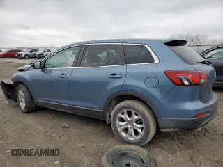 2014 Mazda CX-9 Sport with VIN JM3TB2BA7E0434407, listed as a Copart auction lot 45029515 with 117,200 mi miles and Salvage title. Bid and sale history available at DreamBid. Image 2.