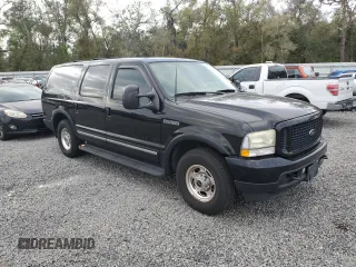 2003 Ford Excursion Limited z VIN 1FMNU42P13EC24120, wystawiony jako Copart lot #48163895 z przebiegiem 357 362 mil mil oraz Czysty tytuł • Clean title. Historia ofert i sprzedaży dostępna na DreamBid. Obrazek 4.