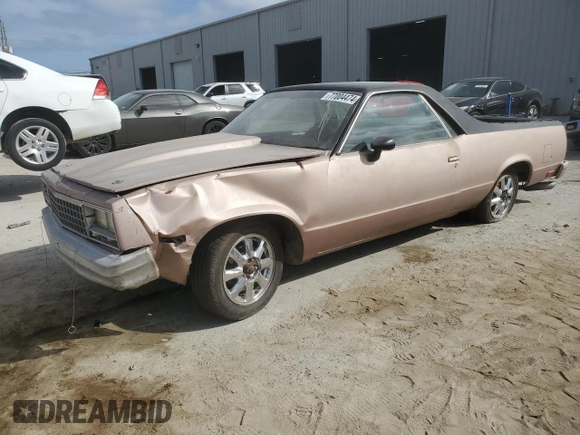 1982 Chevrolet El Camino z VIN 1GCCW80HXCR198571, wystawiony jako Copart lot #77004474 z przebiegiem 70 899 mil mil oraz Szkoda całkowita • Salvage title. Historia ofert i sprzedaży dostępna na DreamBid. Obrazek 1.