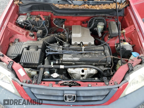 1999 Honda CR-V EX with VIN JHLRD1862XC035063, listed as a Copart auction lot 50295585 with 243,860 mi miles and Salvage Title. Bid and sale history available at carsss.com. Image 14.