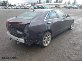 2014 Cadillac ATS Luxury AWD with VIN 1G6AH5SX4E0113500, listed as a IAAI auction lot 41753975 with NaN miles. Bid and sale history available at carsss.com. Image 4.