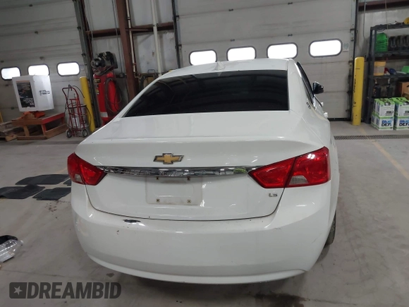2015 Chevrolet Impala LS with VIN 1G11Z5SL3FU126426, listed as a IAAI auction lot 41911101 with 160,290 mi miles and . Bid and sale history available at DreamBid. Image 16.