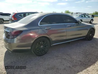 2018 Mercedes-Benz C 300 with VIN 55SWF4JB1JU257279, listed as a Copart auction lot 53045865 with 165,618 mi miles and Clean Title. Bid and sale history available at carsss.com. Image 3.