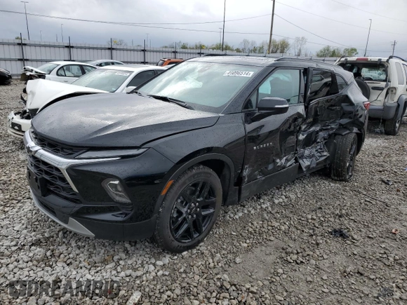 2023 Chevrolet Blazer LT with VIN 3GNKBJR48PS178179, listed as a Copart auction lot 49096514 with 14,863 mi miles and Salvage title. Bid and sale history available at DreamBid. Image 1.