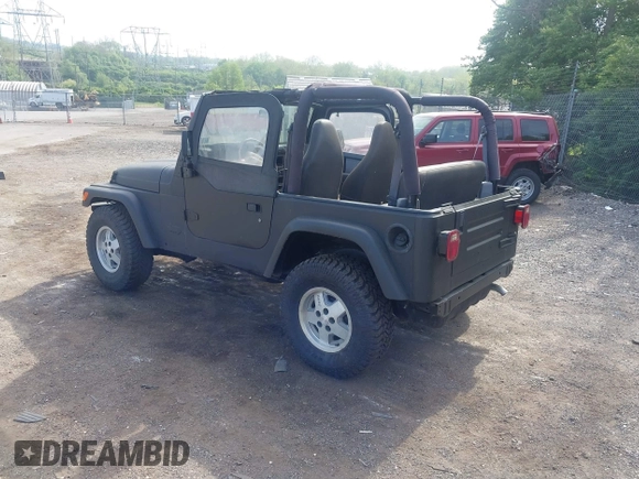 1999 Jeep Wrangler SE with VIN 1J4FY29P3XP469786, listed as a IAAI auction lot 42131018 with 130,918 mi miles and . Bid and sale history available at DreamBid. Image 3.
