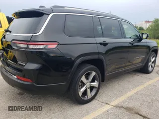 2021 Jeep Grand Cherokee Limited with VIN 1C4RJKBG2M8127060, listed as a IAAI auction lot 42796090 with 90,586 mi miles and . Bid and sale history available at DreamBid. Image 4.