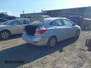 2016 Hyundai Accent SE with VIN KMHCT4AE1GU021377, listed as a IAAI auction lot 40587822 with 72,297 mi miles and . Bid and sale history available at DreamBid. Image 4.