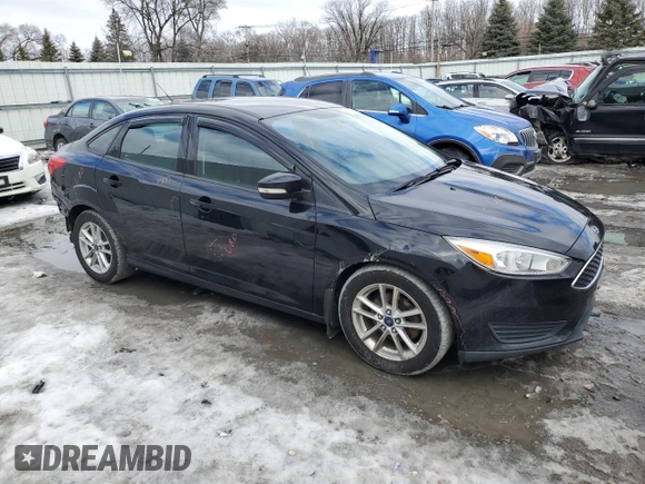 2016 Ford Focus SE with VIN 1FADP3F21GL218812, listed as a Copart auction lot 46823905 with 111,514 mi miles and Non repairable. Bid and sale history available at DreamBid. Image 4.