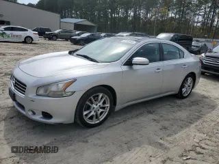 2011 Nissan Maxima SV with VIN 1N4AA5AP9BC861601, listed as a Copart auction lot 52743865 with 149,987 mi miles and Salvage Title. Bid and sale history available at DreamBid. Image 1.