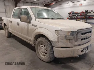 2017 Ford F-150 XL with VIN 1FTFW1EF6HKD95524, listed as a IAAI auction lot 41782825 with 78,958 mi miles. Bid and sale history available at carsss.com. Image 1.