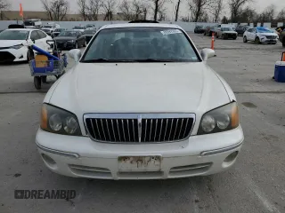 2001 Hyundai XG with VIN KMHFU45D01A105534, listed as a Copart auction lot 49597965 with 165,391 mi miles and Salvage Title. Bid and sale history available at DreamBid. Image 5.
