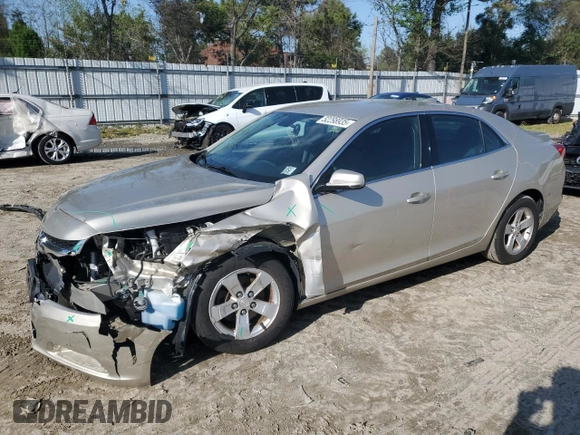 2016 Chevrolet Malibu Limited LT with VIN 1G11C5SA1GF156952, listed as a Copart auction lot 52298935 with 129,037 mi miles and Salvage Title. Bid and sale history available at carsss.com. Image 1.