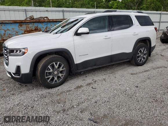 2023 GMC Acadia SLT with VIN 1GKKNULS6PZ237102, listed as a Copart auction lot 57768475 with Not provided miles and Salvage title. Bid and sale history available at DreamBid. Image 1.