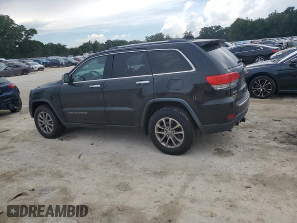 2014 Jeep Grand Cherokee Limited with VIN 1C4RJFBG3EC496158, listed as a Copart auction lot 61225185 with 133,309 mi miles and Salvage title. Bid and sale history available at DreamBid. Image 2.