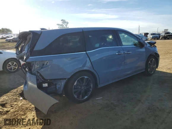 2024 Honda Odyssey Elite с VIN 5FNRL6H99RB030410, выставлен на аукционе Copart как лот 87886105 с пробегом 8 655 миль миль и Списание • Salvage title. История ставок и продаж доступна на DreamBid. Изображение 3.