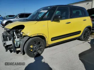 2014 FIAT 500L Trekking with VIN ZFBCFADH9EZ021436, listed as a Copart auction lot 49793445 with 59,480 mi miles and Salvage Title. Bid and sale history available at DreamBid. Image 1.