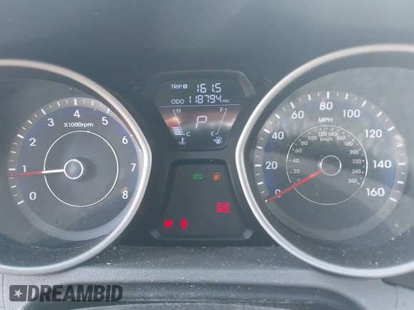 2012 Hyundai Elantra Limited with VIN KMHDH4AE2CU357779, listed as a IAAI auction lot 42560594 with 118,794 mi miles and . Bid and sale history available at DreamBid. Image 7.