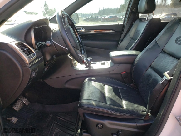 2014 Jeep Grand Cherokee Overland with VIN 1C4RJFCM6EC555482, listed as a Copart auction lot 47474075 with 158,015 mi miles and Salvage Title. Bid and sale history available at carsss.com. Image 7.