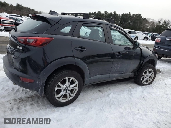 2016 Mazda CX-3 Touring z VIN JM1DKBC75G0122928, wystawiony jako Copart lot #44711625 z przebiegiem 74 217 mil mil oraz Szkoda całkowita • Salvage title. Historia ofert i sprzedaży dostępna na DreamBid. Obrazek 3.