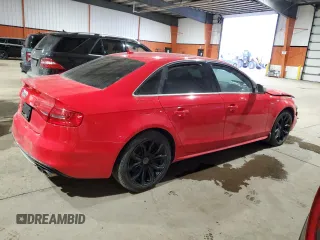 2014 Audi S4 Premium with VIN WAUFGCFL6EA113376, listed as a Copart auction lot 85806714 with 136,744 mi miles and Salvage Title. Bid and sale history available at carsss.com. Image 3.