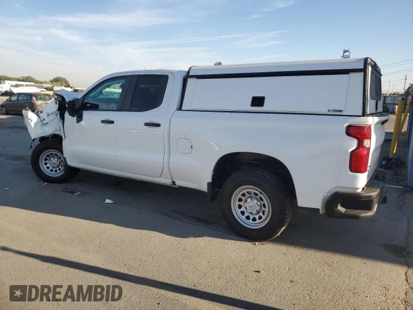 2022 Chevrolet Silverado 1500 Work Truck with VIN 1GCRDAED7NZ540770, listed as a Copart auction lot 74632704 with 69,567 mi miles and Salvage Title. Bid and sale history available at DreamBid. Image 2.