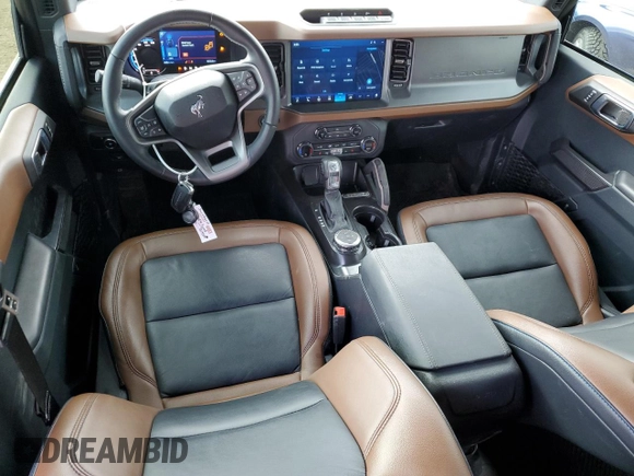 2024 Ford Bronco Outer Banks with VIN 1FMEE8BPXRLA42019, listed as a Copart auction lot 48231505 with 11,333 mi miles and Salvage Title. Bid and sale history available at DreamBid. Image 8.