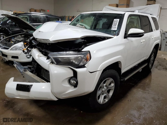 2017 Toyota 4Runner SR5 with VIN JTEBU5JR7H5415303, listed as a Copart auction lot 67468282 with 125,005 mi miles. Bid and sale history available at carsss.com. Image 2.