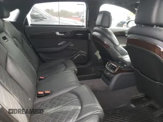 2015 Audi A8 L 4.0T with VIN WAU32AFD7FN033464, listed as a Copart auction lot 42682643 with 130,105 mi miles. Bid and sale history available at carsss.com. Image 10.