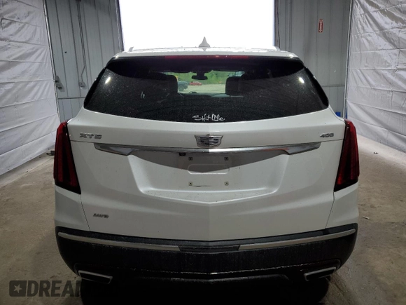2022 Cadillac XT5 AWD Premium Luxury with VIN 1GYKNDRS1NZ108680, listed as a Copart auction lot 55729425 with 44,406 mi miles and Salvage title. Bid and sale history available at DreamBid. Image 6.