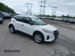 2021 Nissan Kicks S with VIN 3N1CP5BV4ML522625, listed as a IAAI auction lot 42341413 with 61,928 mi miles and . Bid and sale history available at DreamBid. Image 1.