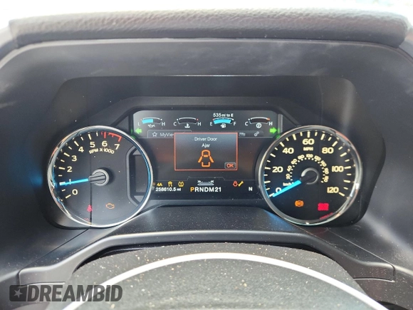2016 Ford F-150 XLT with VIN 1FTEW1EF9GFB49621, listed as a Copart auction lot 61810865 with 258,610 mi miles and Salvage title. Bid and sale history available at DreamBid. Image 9.