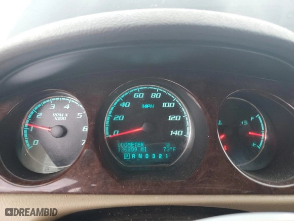 2010 Buick Lucerne CXL with VIN 1G4HC5EM3AU129214, listed as a Copart auction lot 80140144 with NaN miles and Salvage Title. Bid and sale history available at carsss.com. Image 9.