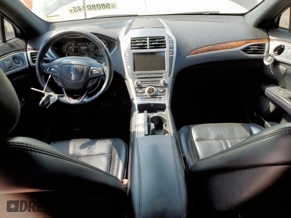 2018 Lincoln MKZ Reserve with VIN 3LN6L5E98JR627323, listed as a Copart auction lot 58080145 with 115,426 mi miles and Salvage title. Bid and sale history available at DreamBid. Image 8.