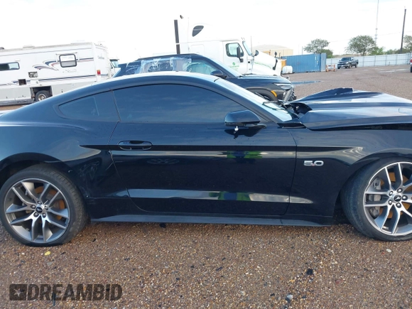 2017 Ford Mustang GT with VIN 1FA6P8CF3H5265441, listed as a IAAI auction lot 41742513 with 19,345 mi miles and . Bid and sale history available at DreamBid. Image 14.