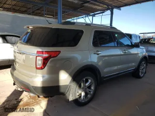 2011 Ford Explorer Limited with VIN 1FMHK8F89BGA03798, listed as a Copart auction lot 46660955 with 193,511 mi miles and Salvage Title. Bid and sale history available at carsss.com. Image 3.