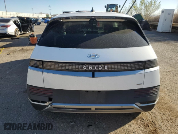 2022 Hyundai Ioniq 5 SEL with VIN KM8KNDAF1NU083017, listed as a Copart auction lot 49186875 with 29,514 mi miles and Salvage title. Bid and sale history available at DreamBid. Image 6.