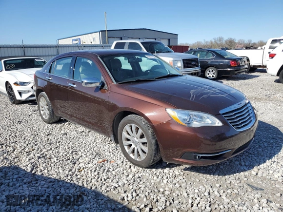2013 Chrysler 200 Limited with VIN 1C3CCBCG3DN520540, listed as a Copart auction lot 49871155 with 129,138 mi miles and Salvage Title. Bid and sale history available at DreamBid. Image 4.