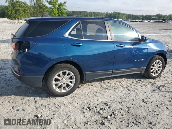 2021 Chevrolet Equinox LT with VIN 3GNAXKEV9ML386515, listed as a Copart auction lot 53564645 with 110,722 mi miles and Salvage title. Bid and sale history available at DreamBid. Image 3.