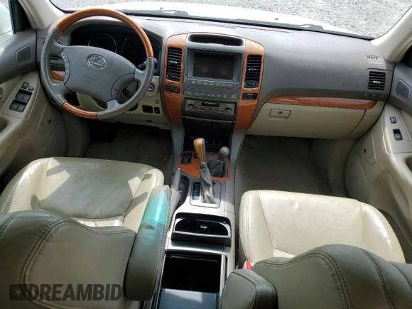 2004 Lexus GX 470 with VIN JTJBT20X540057533, listed as a Copart auction lot 52561115 with 154,220 mi miles and Salvage Title. Bid and sale history available at carsss.com. Image 8.