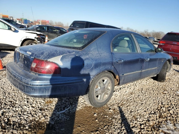 2002 Mercury Sable LS with VIN 1MEHM55S72A619110, listed as a Copart auction lot 42084455 with Not Provided miles and Salvage Title. Bid and sale history available at DreamBid. Image 3.
