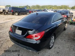 2017 Mercedes-Benz CLA with VIN WDDSJ4GB2HN468224, listed as a Copart auction lot 54334331 with 26,143 mi miles. Bid and sale history available at carsss.com. Image 4.